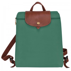 Mochilas Longchamp Le Pliage Original M Feminino Verdes | 8142-XOSRW