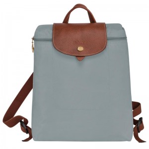 Mochilas Longchamp Le Pliage Original M Feminino Cinzentas | 1206-XGFHI