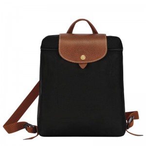 Mochilas Longchamp Le Pliage Original M Feminino Pretas | 4835-VFEOJ
