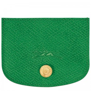 Porta Cartões Longchamp Épure Feminino Verdes | 8510-JWNTX