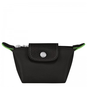 Porta Moedas Longchamp Le Pliage Green Feminino Pretas | 7853-ERDUT