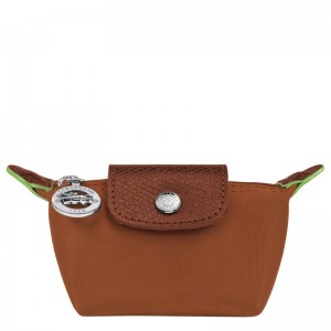 Porta Moedas Longchamp Le Pliage Green Feminino Marrom | 4192-PRTSB