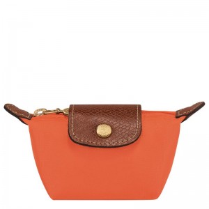 Porta Moedas Longchamp Le Pliage Original Feminino Laranja | 5062-IZTKW