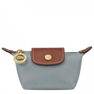 Porta Moedas Longchamp Le Pliage Original Feminino Cinzentas | 3620-VIODH