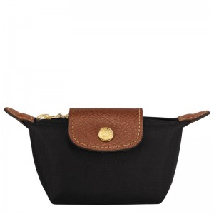 Porta Moedas Longchamp Le Pliage Original Feminino Pretas | 3917-LSBCW