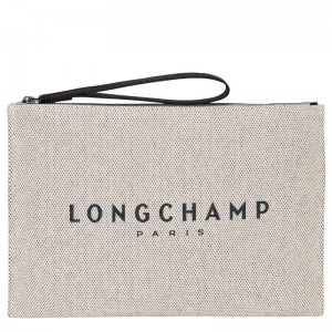 Pouches Longchamp Essential Masculino Branco | 1932-SJPNL