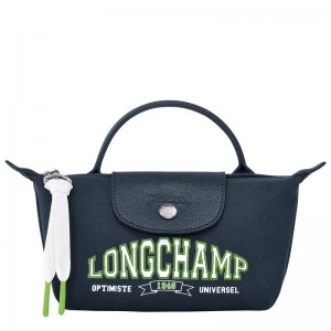Pouches Longchamp Le Pliage Coleções Masculino Azul Marinho | 8760-SVRHA