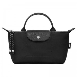 Pouches Longchamp Le Pliage Energy Masculino Pretas | 5130-ZLKAB