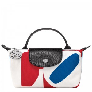 Pouches Longchamp x Robert Indiana Masculino Branco | 1402-BNMHZ